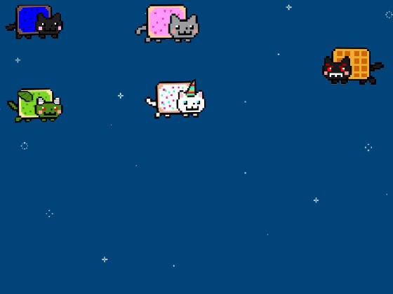 dancing nyan cats