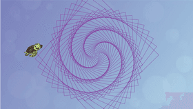 Square spiral