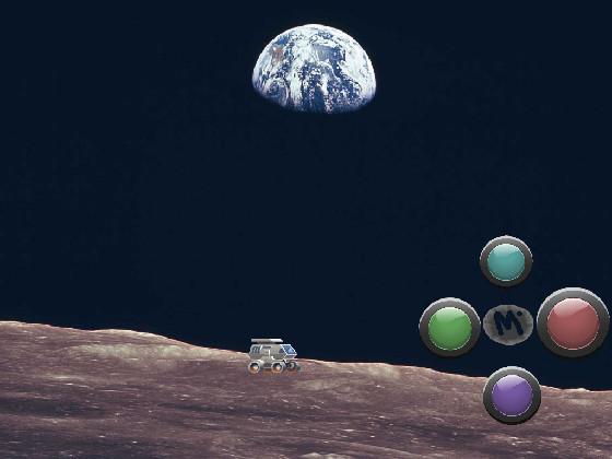 Rover on de moon