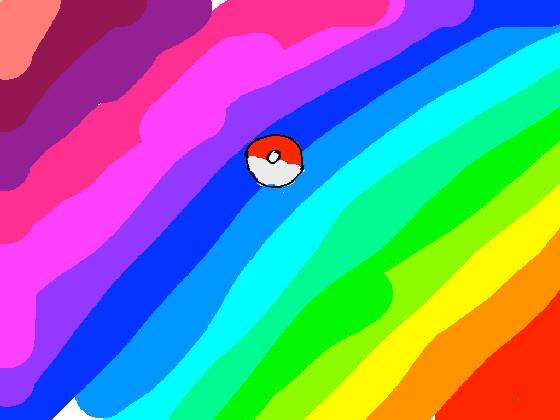 rainbow pokéball 1