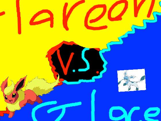 1-2 Player FLAREON vs GLACEON! 1