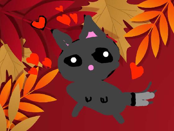 fall cat life!🐈‍⬛