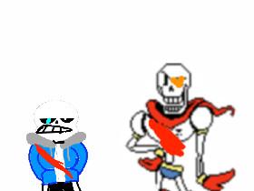 my sans and paps atempt