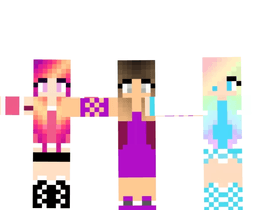 Minecraft girls dancing!