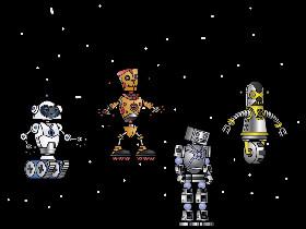 Robots In Space Animatoin 1