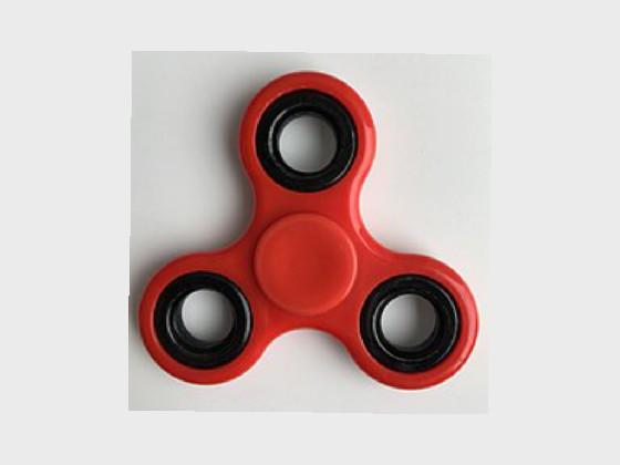 red fidget spinner