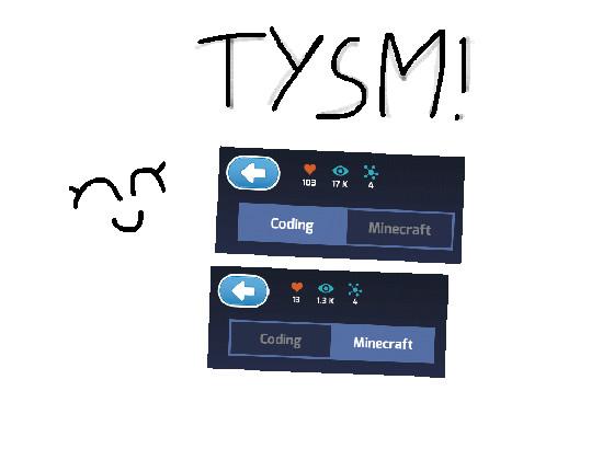 TYSM!