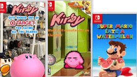 kirby and mario memes