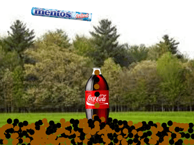 mentos in coke