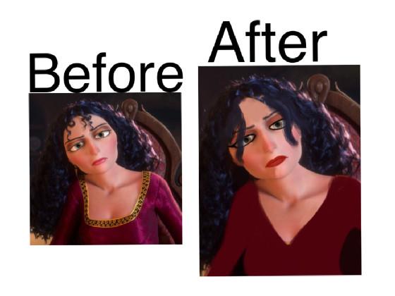  I edited mother Gothel