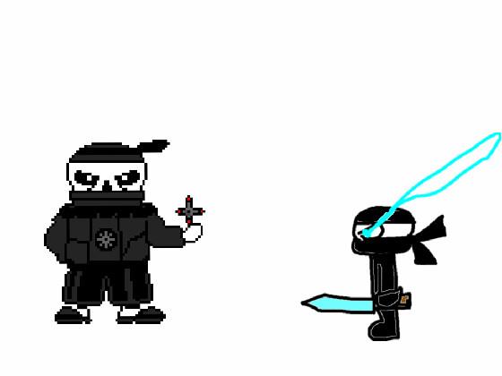 ninja sans vs ninja sans!