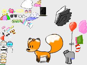 Dress up a cute fox!