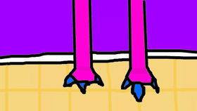 A Drawing Of My Feet