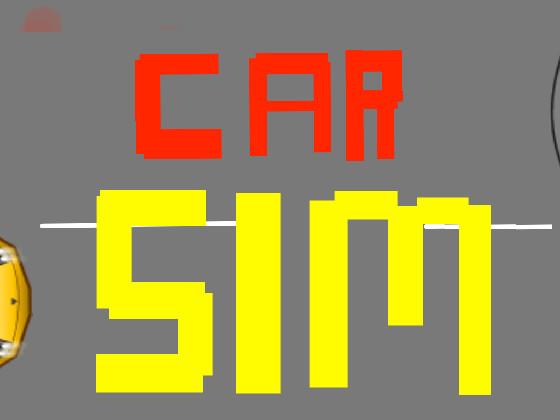 Car Sim RELEASED 1