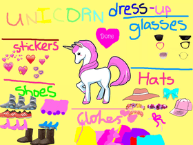 Unicorn Dress-Up! 1