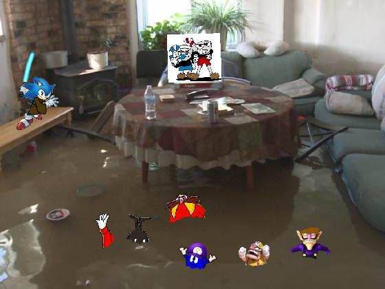 the gang drowns after the flood eas