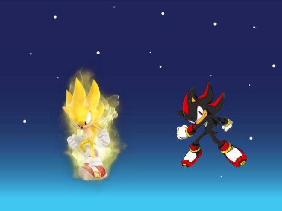 super sonic vs shadow 1