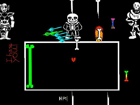 Sans Ultimate Fight!!!