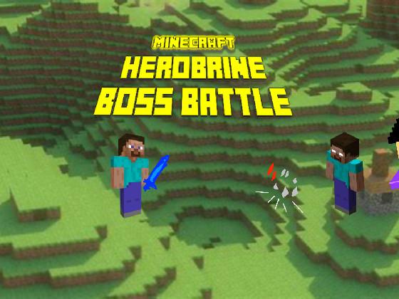 minecraft boss battle