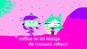 la nieve es morada