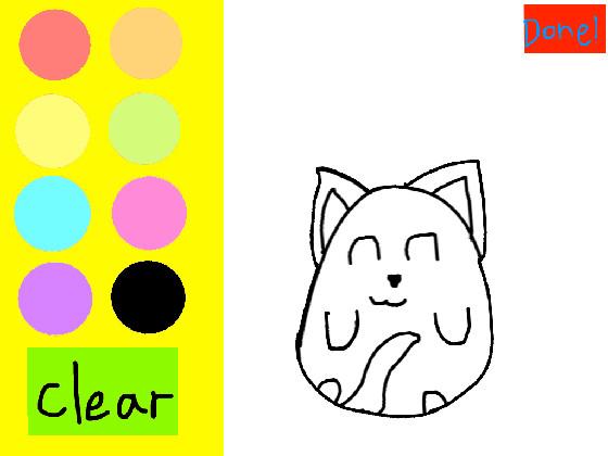 CAT COLORING!!!