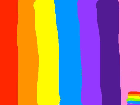 draw a rainbow traill 1