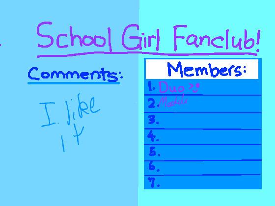 School Girl Fanclub 1 1