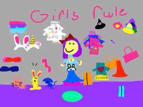 Girls rule dress up