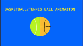 Code Jam entry #1: basketball/tennis ball hybrid