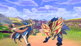 Zacian and Zamazenta