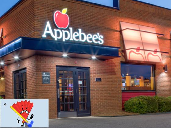 fan walks to applebee’s