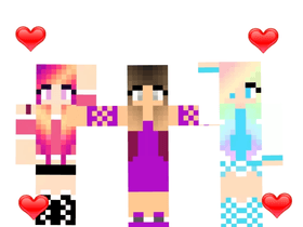 Minecraft girls dancing!