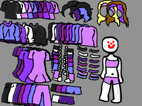 Purple Dress Up 1
