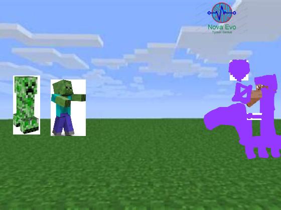 Minecraft shooter 1