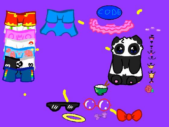 Panda Dressup Collab w/SophiSylvie