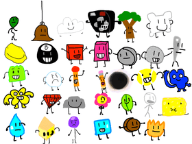 BFDI, Characters! 1