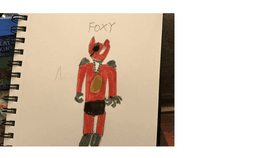 Foxy Fnaf Drawing
