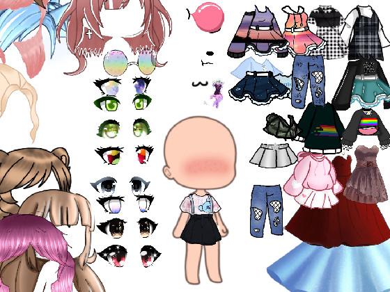 ☁️ Gacha life dressup! ☁️ 1