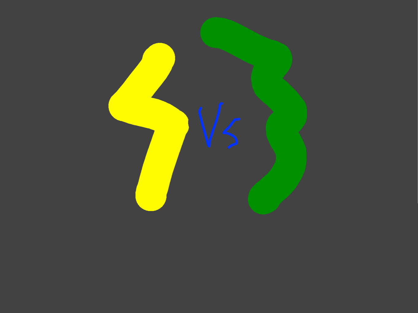 lightning vs slime monster