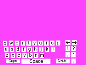 typing simulator (dyslexia