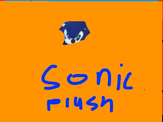 sonic plush