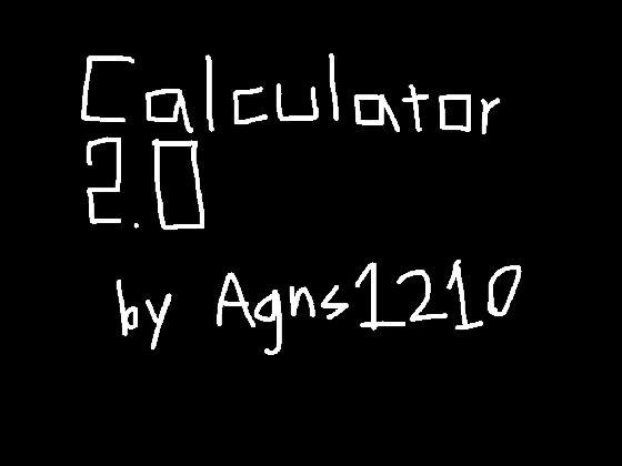 Calculator 2.0 1