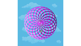 Pink spiral