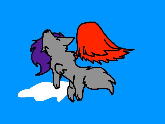 Angel Wolf Animation MoonGames 1