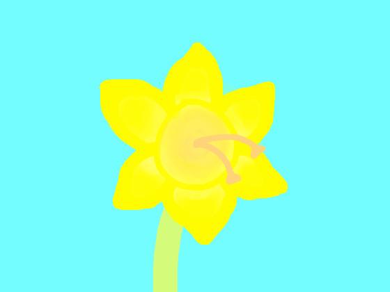 How to draw a daffodil