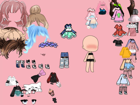 Gacha life dress up!:D