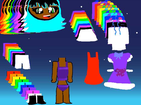 Rainbow dressup 1 copyed