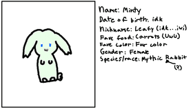 New oc!: Minty