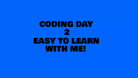 Coding School ( Day 2 )