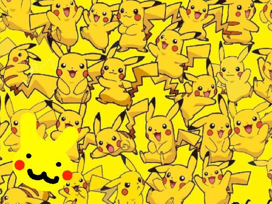 Drawing with  Pikachu